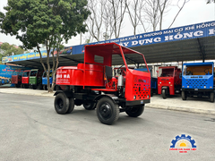 Máy trộn bê tông tự hành Hồng Hà 9 bao 1 cầu