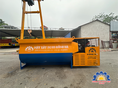 Máy trộn bê tông bồn ngang Hồng Hà 4 khối