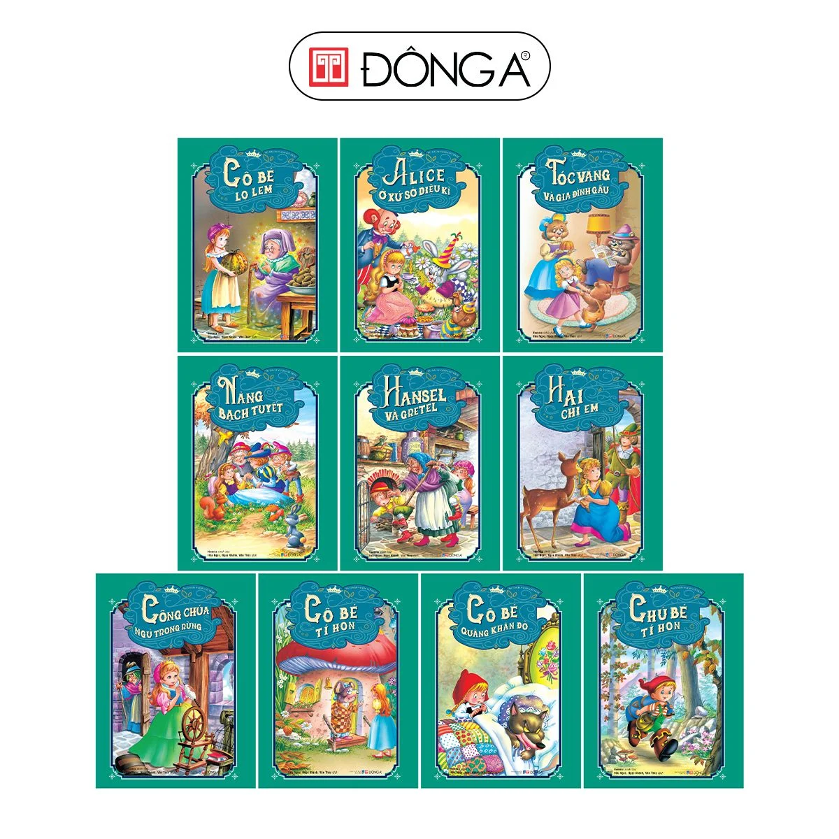 ĐÔNG A - BỘ SÁCH VƯỜN CỔ TÍCH (10 TẬP)