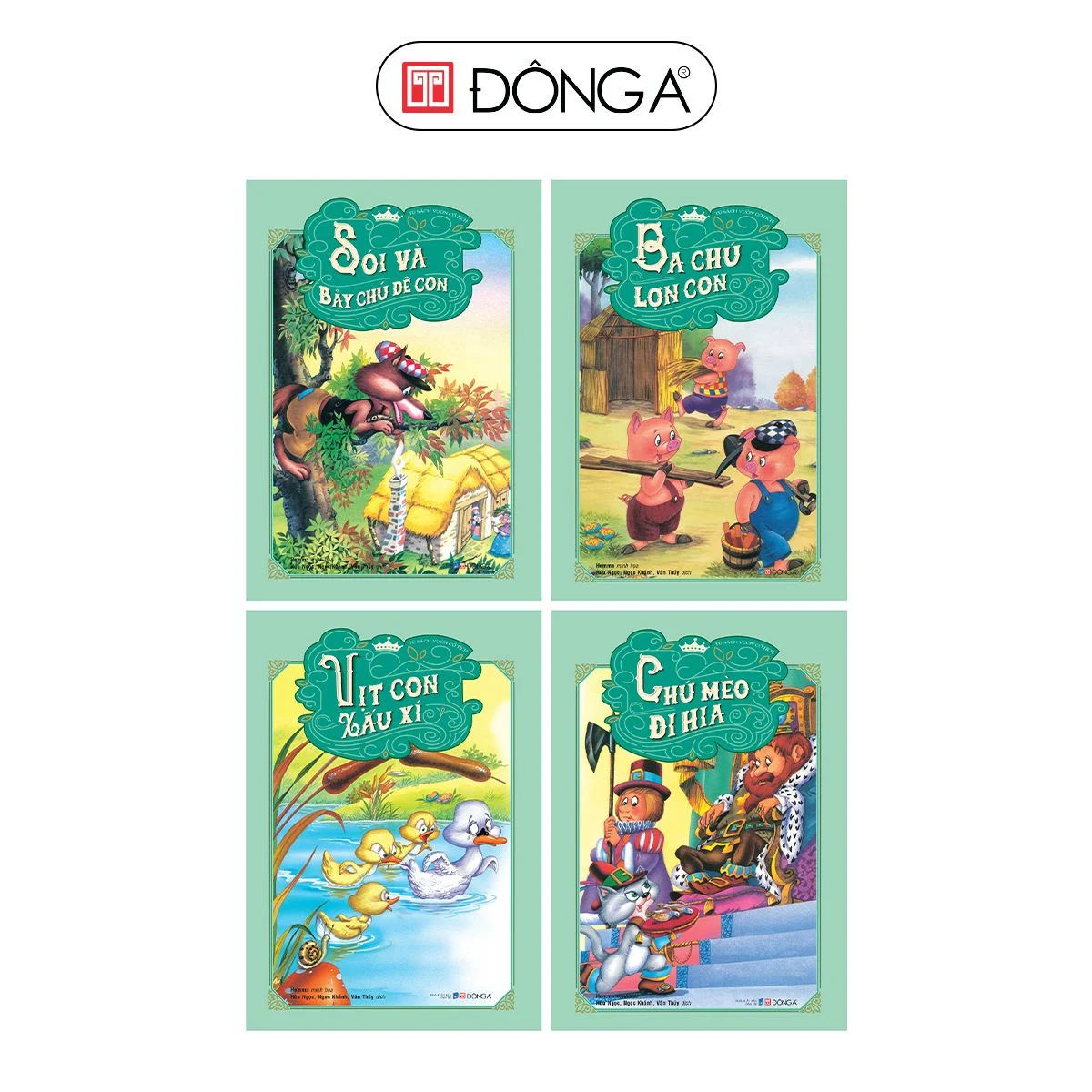 ĐÔNG A - BỘ SÁCH XỨ SỞ MUÔN THÚ (4 TẬP)