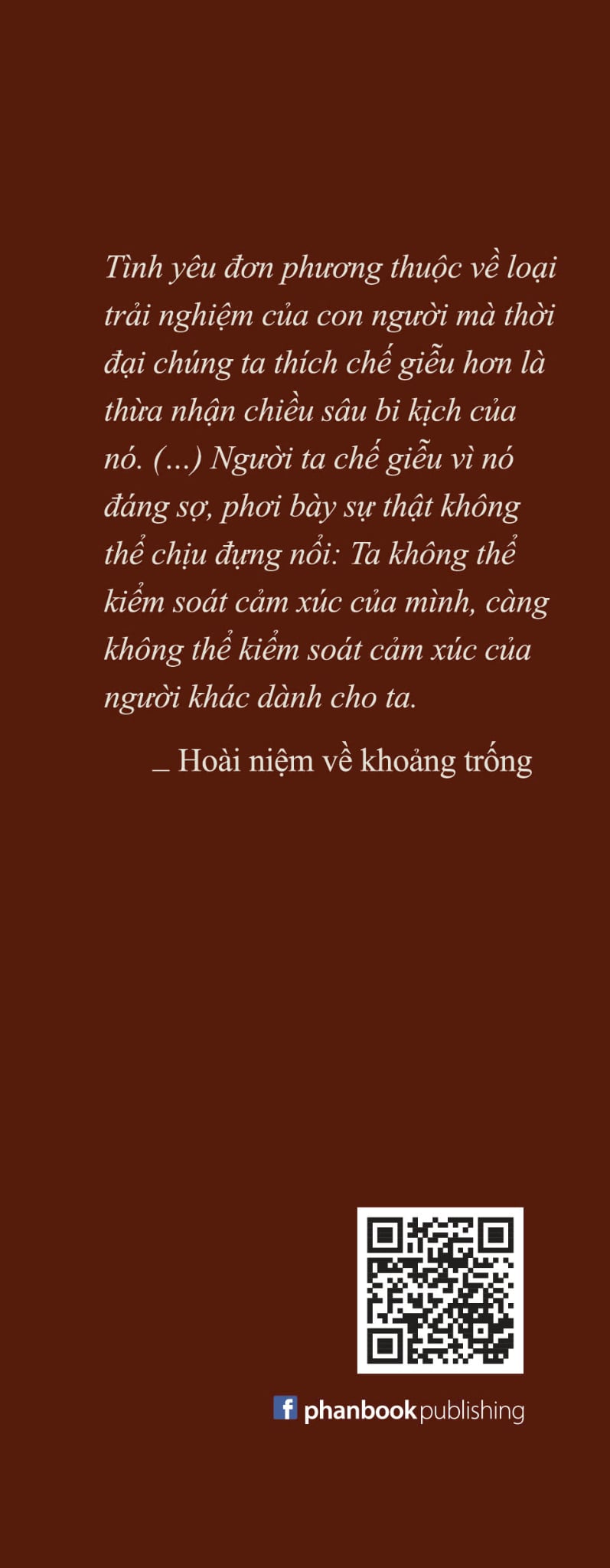 HOÀI NIỆM VỀ VỀ KHOẢNG TRỐNG (TIỂU THUYẾT) - TRẦN THIÊN VÂN (3 PHIÊN BẢN: TIẾNG VIỆT - TIẾNG ANH - TIẾNG PHÁP)