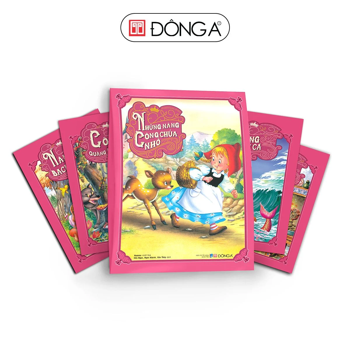 ĐÔNG A - BỘ SÁCH NHỮNG NÀNG CÔNG CHÚA NHỎ ( 4 TẬP)