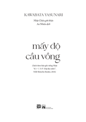 [PRE-ORDER] MẤY ĐỘ CẦU VỒNG (TIỂU THUYẾT) - KAWABATA YASUNARI