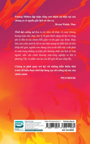 THỜI ĐẠI CUỒNG NỘ - PANKAJ MISHRA