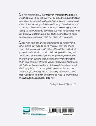 NGUYÊN LÝ DESIGN THỊ GIÁC - NGUYỄN HỒNG HƯNG (SÁCH MÀU - BÌA CỨNG)