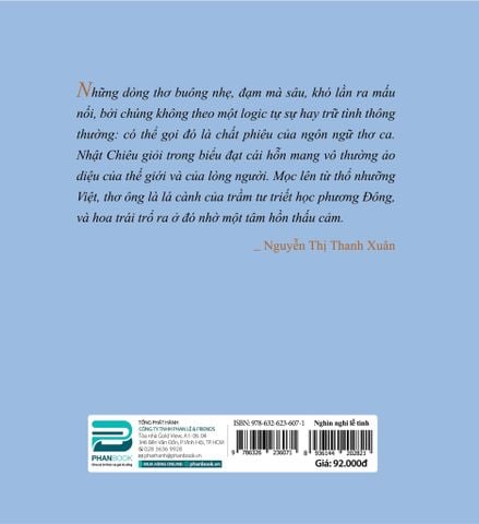 NGHÌN NGHI LỄ TÌNH (THƠ) - NHẬT CHIÊU