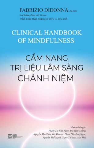 CẨM NANG TRỊ LIỆU LÂM SÀNG CHÁNH NIỆM - FABRIZIO DIDONNA