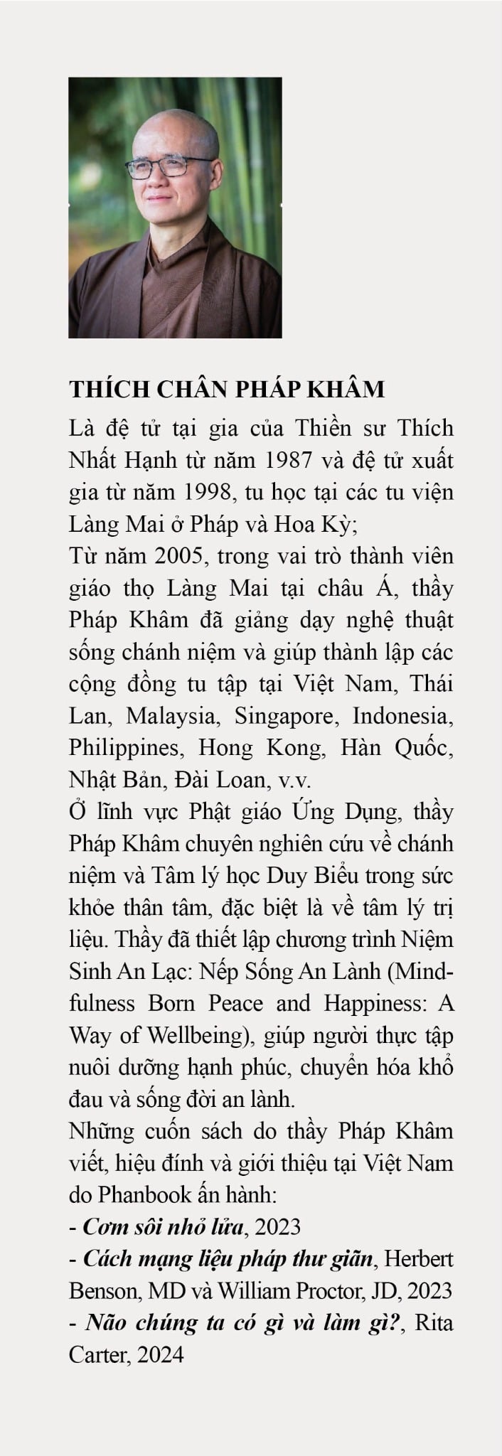 CẨM NANG TRỊ LIỆU LÂM SÀNG CHÁNH NIỆM - FABRIZIO DIDONNA