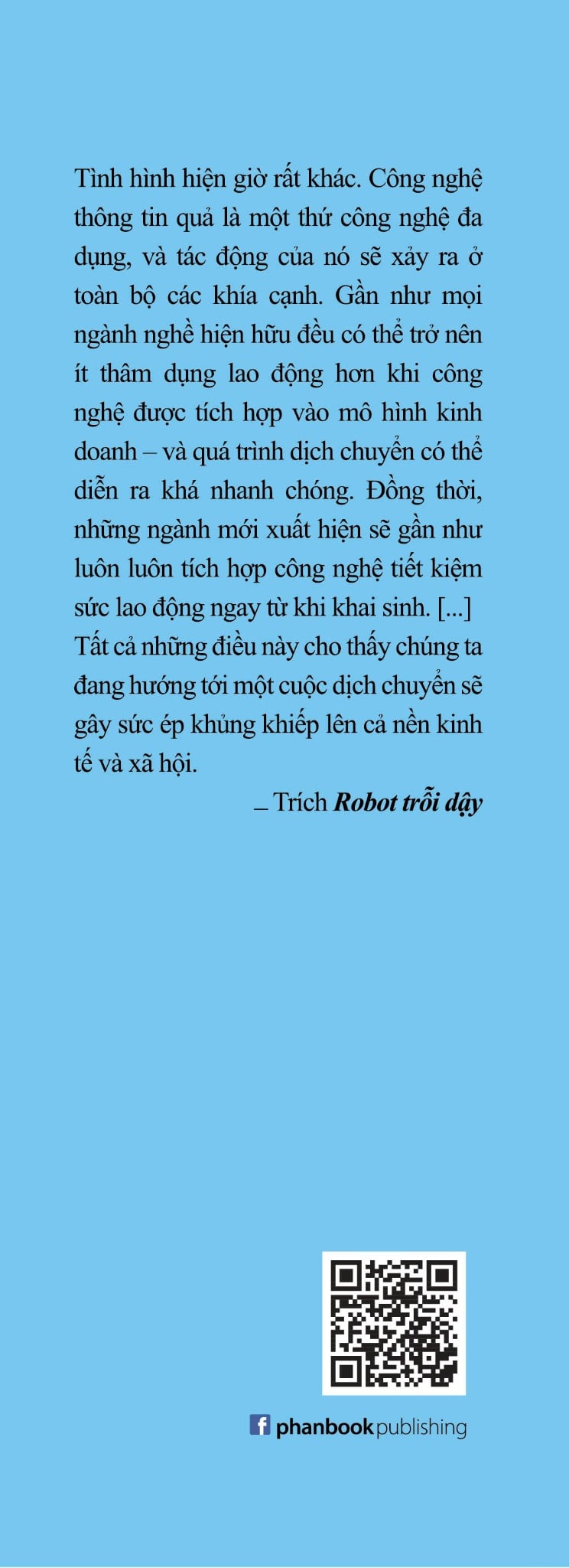 ROBOT TRỖI DẬY - MARTIN FORD