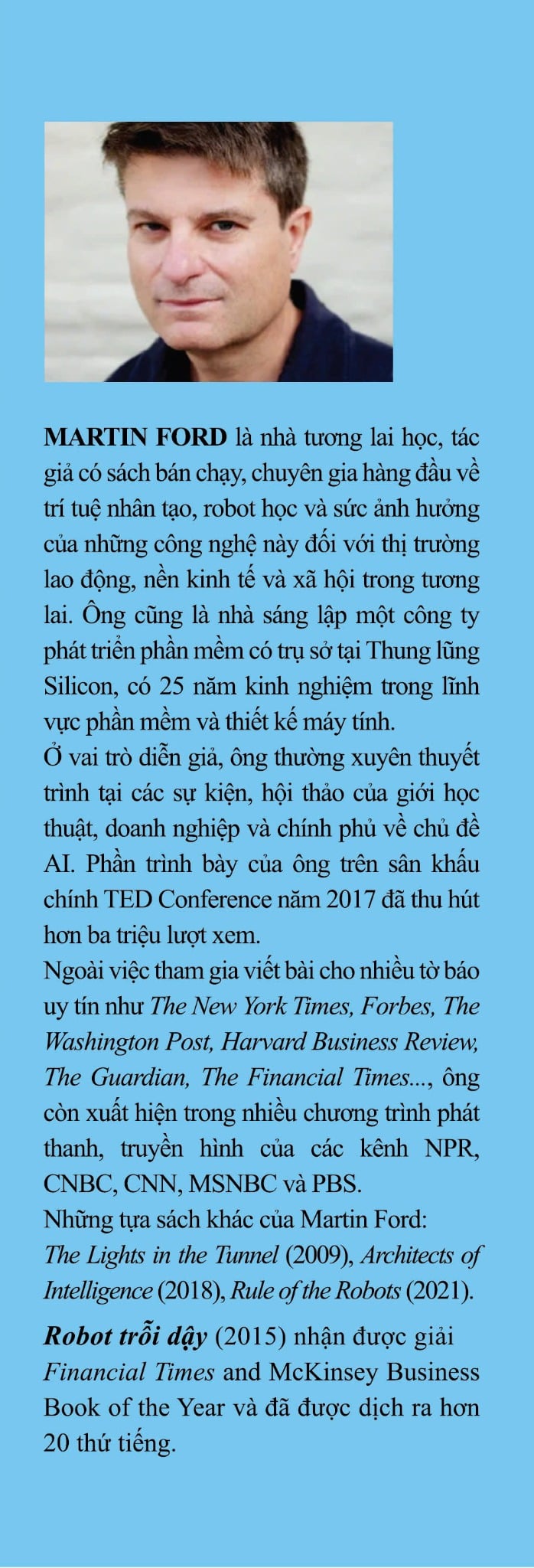 ROBOT TRỖI DẬY - MARTIN FORD