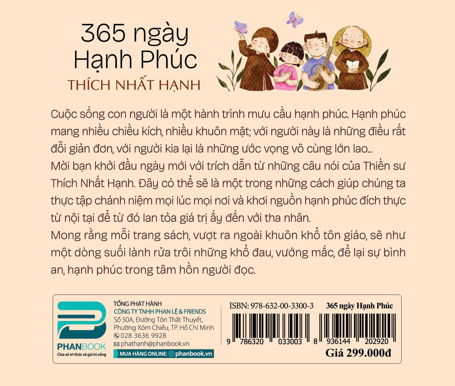 365 NGÀY HẠNH PHÚC (SÁCH ĐỂ BÀN) - THÍCH NHẤT HẠNH