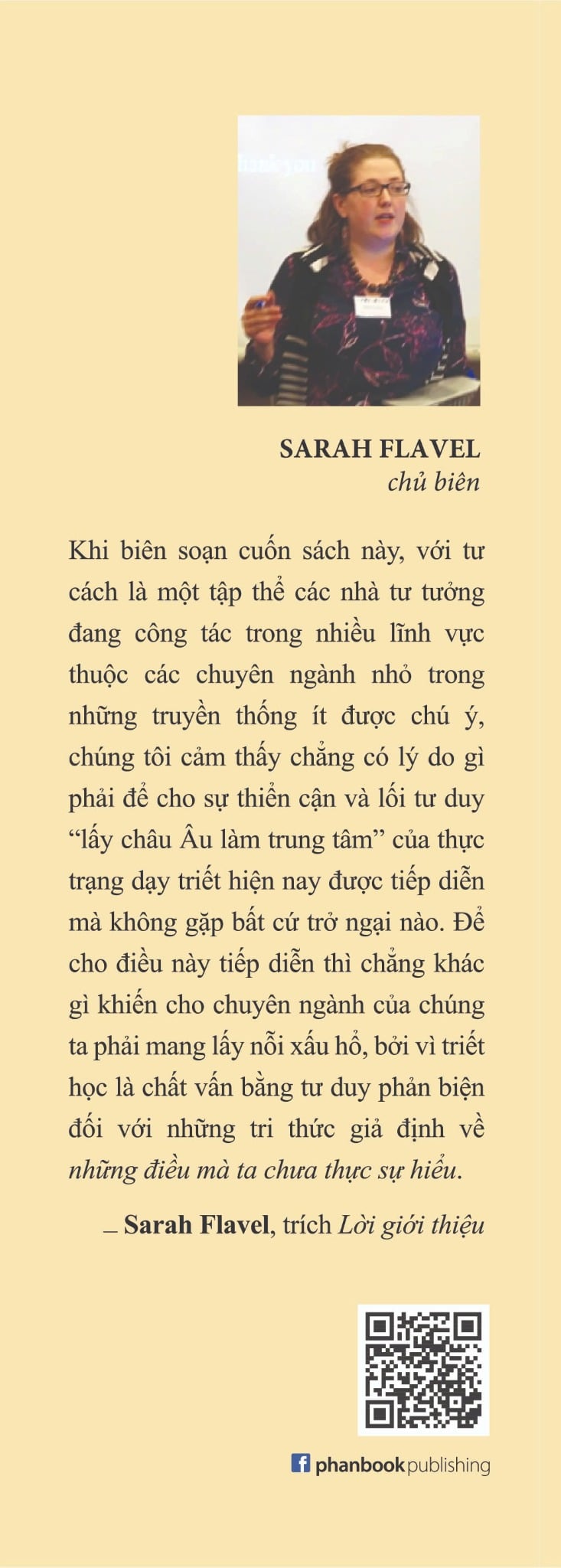 NHỮNG KHÁI NIỆM TRIẾT HỌC THẾ GIỚI - SARAH FLAVEL & CHIARA ROBBIANO
