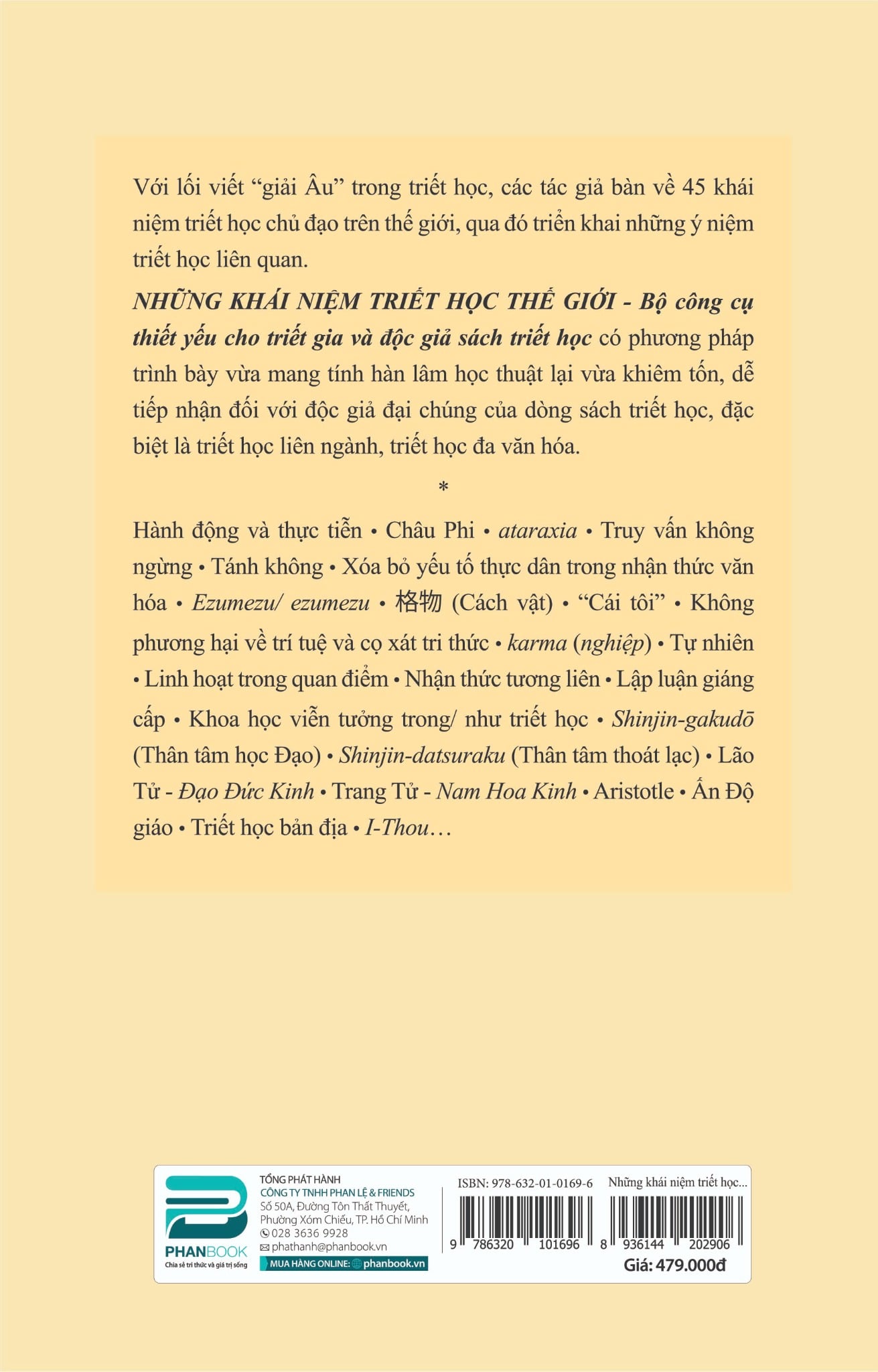 NHỮNG KHÁI NIỆM TRIẾT HỌC THẾ GIỚI - SARAH FLAVEL & CHIARA ROBBIANO