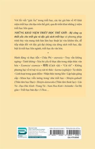 NHỮNG KHÁI NIỆM TRIẾT HỌC THẾ GIỚI - SARAH FLAVEL & CHIARA ROBBIANO