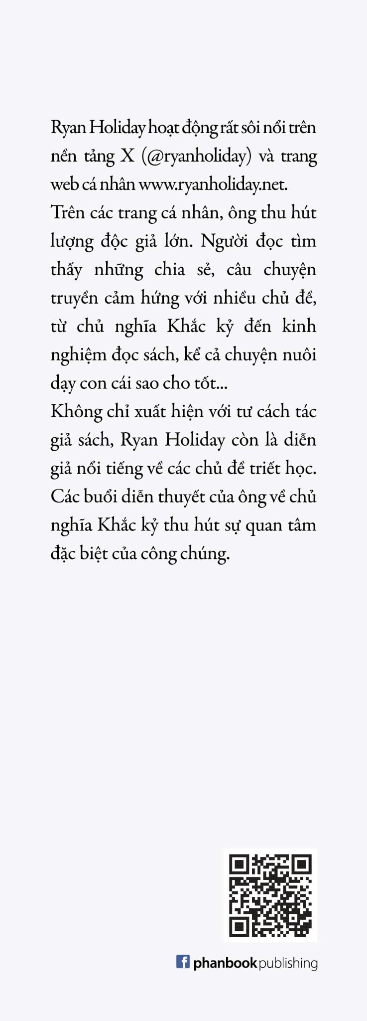 LÀM CHA TỪNG NGÀY - RYAN HOLIDAY