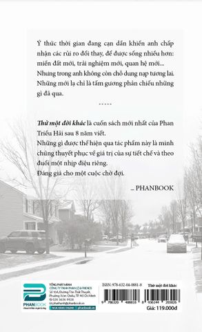 THỬ MỘT ĐỜI KHÁC - PHAN TRIỀU HẢI