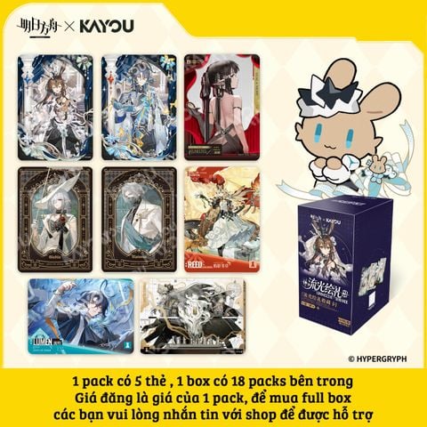 Chính Hãng KAYOU - Pack thẻ nhân phẩm Arknights 