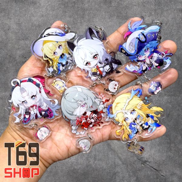 Móc khóa mica game Wuthering Waves - Cute ver