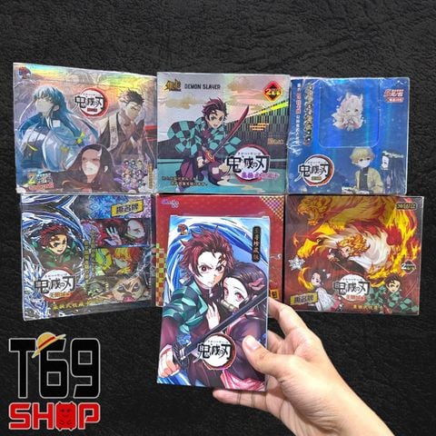 Full box - Hộp thẻ nhân phẩm anime Kimetsu no Yaiba