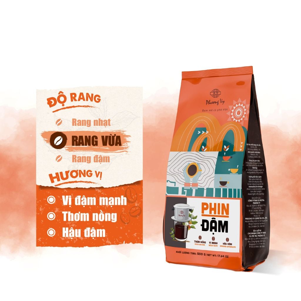 Cà Phê Phin Đậm - 500g