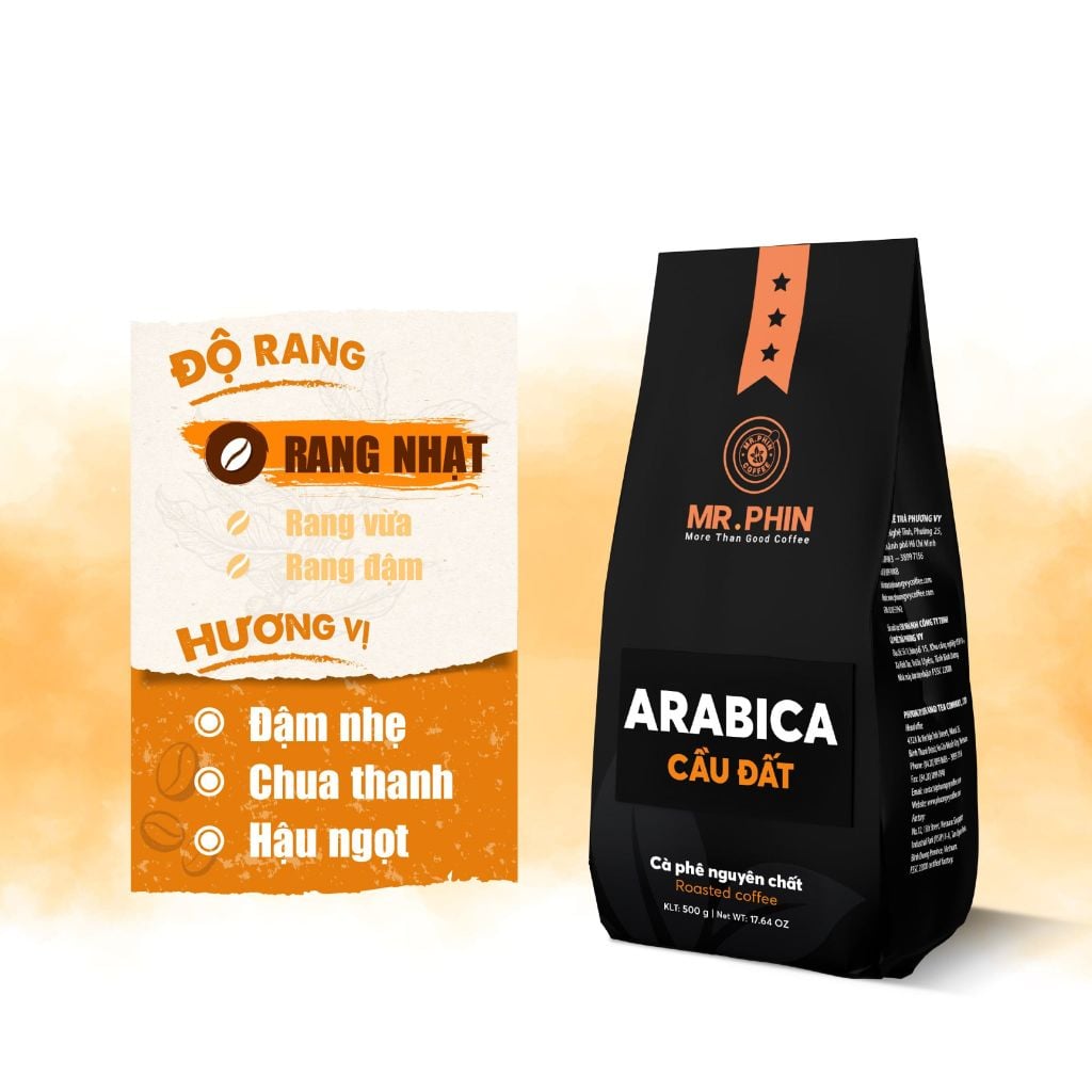 Mr. Phin - Arabica Cầu Đất - 500g