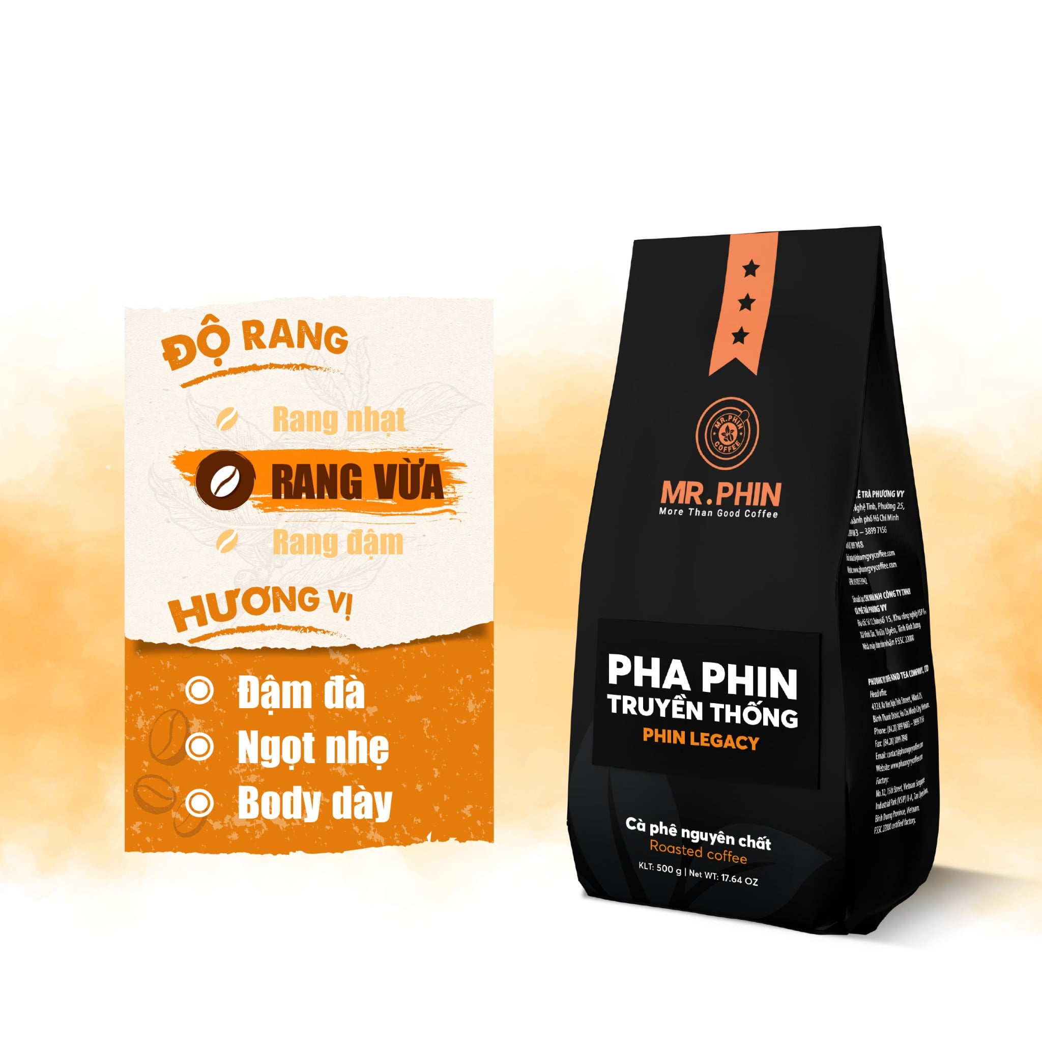 Mr. Phin - Pha Phin Truyền Thống - 500g