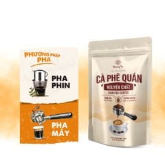 Cà phê quán nguyên chất - 1kg (HẠT)
