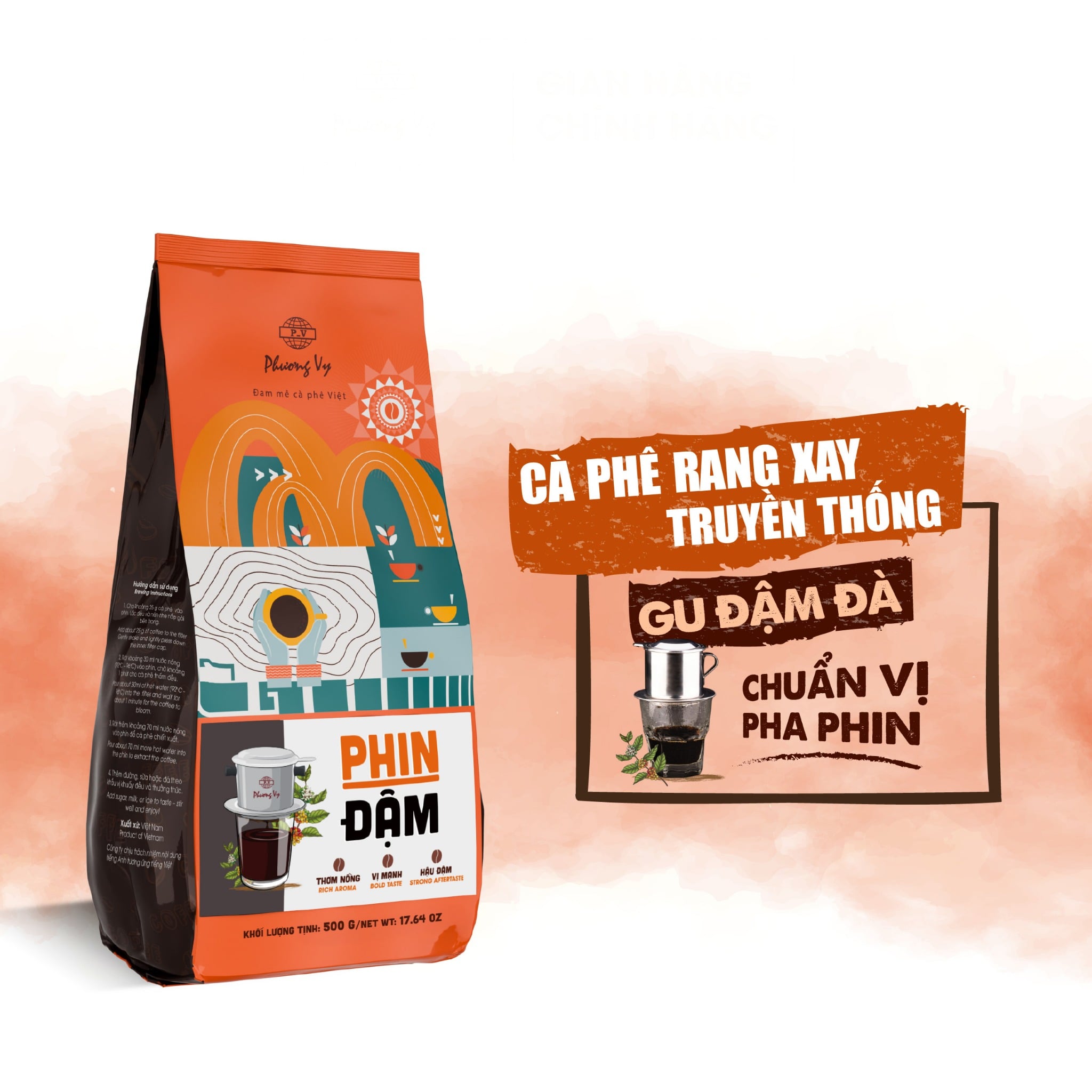 Cà Phê Phin Đậm - 500g