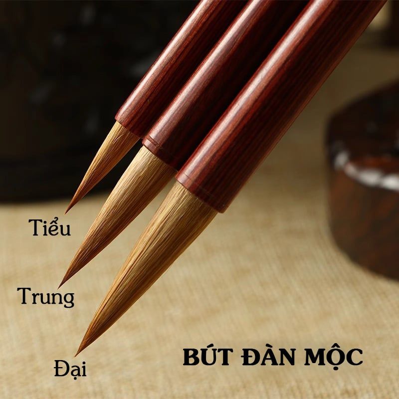Bút lông thư pháp Đàn Mộc Tiểu Khải