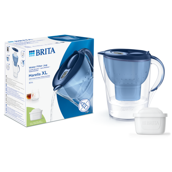 Bình lọc nước BRITA Marella XL BLUE 3.5L (có sẵn 1 lõi lọc Maxtra Pro) - Thương hiệu đến từ Đức