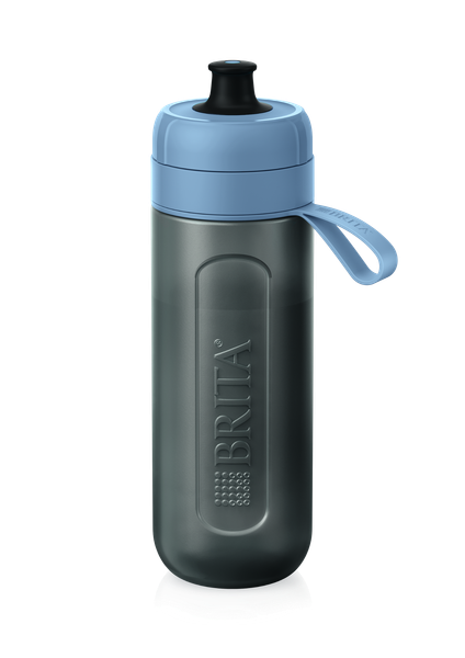 Bình lọc nước BRITA Active Dark Blue 600ml (có sẵn 2 đĩa lọc Micro Disc)