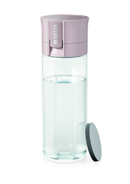 Bình lọc nước BRITA Vital Mauve-Rose 600ml (có sẵn 2 đĩa lọc Micro Disc)