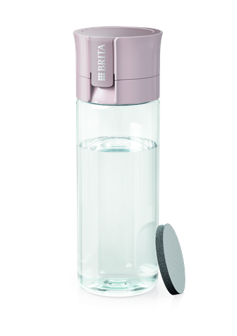 Bình lọc nước BRITA Vital Mauve-Rose 600ml (có sẵn 2 đĩa lọc Micro Disc)