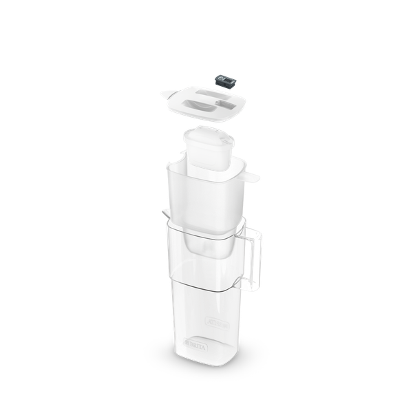 Bình lọc nước BRITA Liquelli White 2.2L (có sẵn 1 lõi lọc Maxtra Pro 150L)