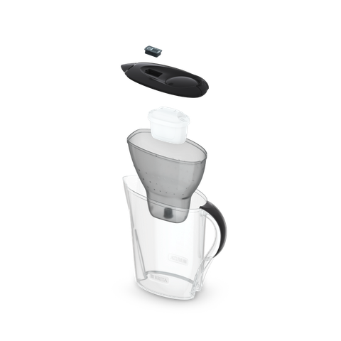 Bình lọc nước BRITA Marella Cool Graphite 2.4L (có sẵn 1 lõi lọc Maxtra Pro 150L)