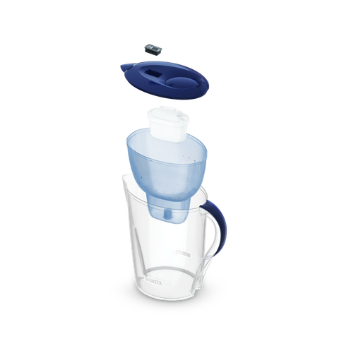 Bình lọc nước BRITA Marella XL Blue 3.5L (có sẵn 1 lõi lọc Maxtra Plus 100L)