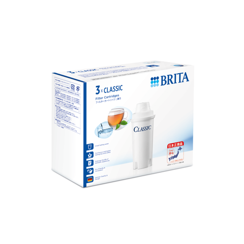 Hộp 3 lõi lọc dài thay thế BRITA CLASSIC