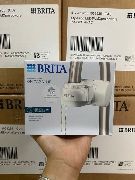 Thiết bị lọc nước tại vòi BRITA On Tap V-MF (có sẵn 1 lõi lọc On Tap V-MF cao cấp)