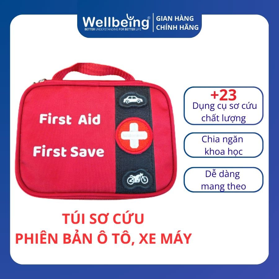 Túi Sơ Cứu Phiên Bản Ô Tô, Xe Máy – Tiện Lợi, An Toàn Mọi Lúc Mọi Nơi | Wellbeing