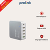 Củ Sạc Nhanh 5 Cổng Prolink PDC54001 – Sạc Cùng Lúc 5 Thiết Bị, Tốc Độ Siêu Nhanh, Giá Tốt