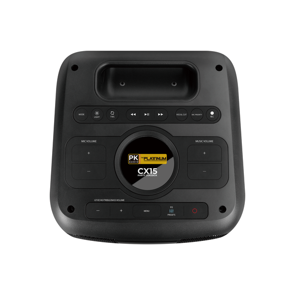 Loa Karaoke Xách Tay The Platinum CX15 – Âm Thanh Mạnh Mẽ 300W, LED RGB Party, Kết Nối HDMI ARC