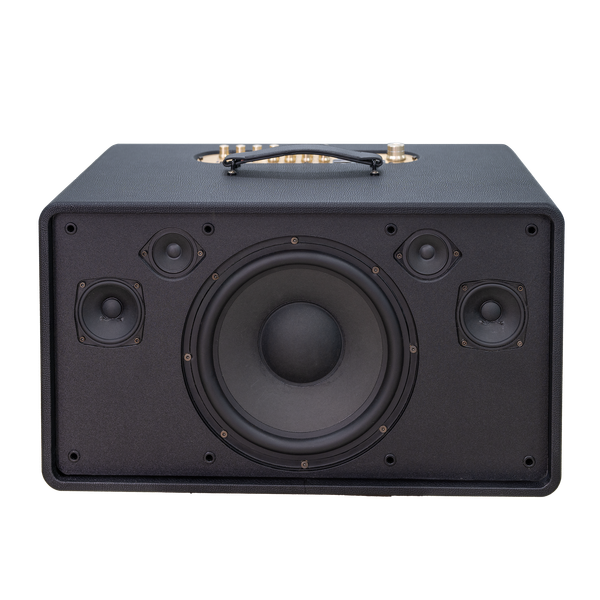 Loa Karaoke Xách Tay iCore S9. Âm Trầm Uy Lực, Kèm 2 Micro không dây UHF - Chính Hãng