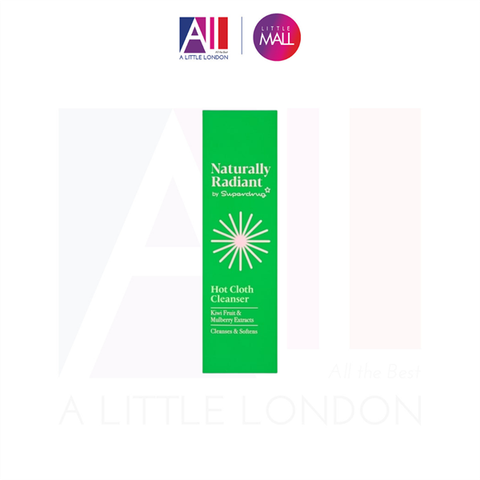 [RÁCH VỎ] Tẩy trang khăn nóng Superdrug Naturally Radiant Brightening Hot Cloth Cleanser 150ml (Bill Anh)