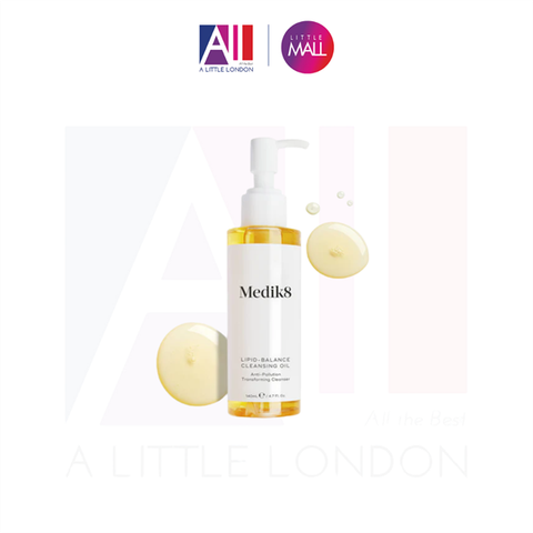 [KHÔNG VỎ] Dầu tẩy trang Medik8 Lipid Balance Cleansing Oil 140ml (Bill Anh)