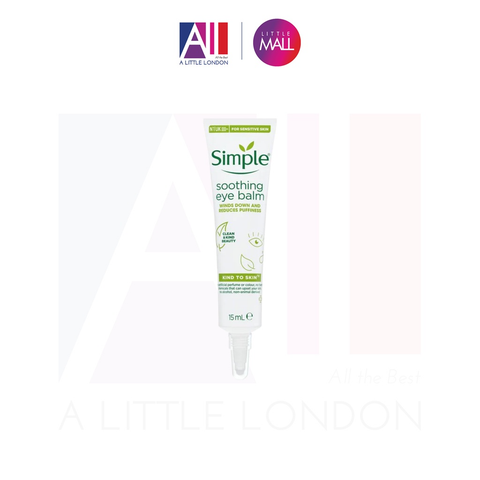 [RÁCH VỎ]Kem mắt Simple Kind To Skin Soothing Eye Balm 15ml (Bill Anh)