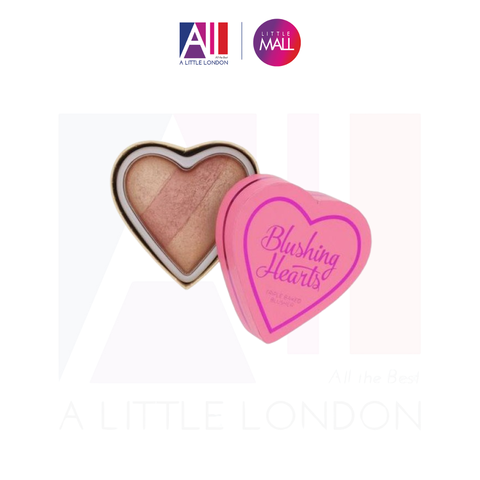 Phấn má Makeup Revolution I Love Makeup Blush - Blushing Heart (Bill Anh)