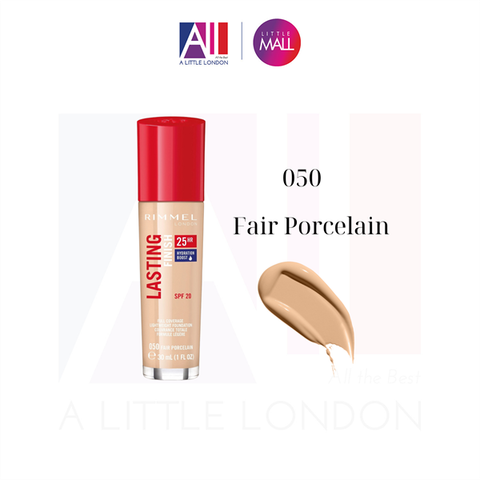 [CẬN DATE] Kem nền Rimmel Lasting Finish 25h Foundation - 050 Fair Porcelain T2.27(Bill Anh)