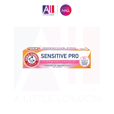 Kem đánh trắng răng, nhạy cảm Arm Hammer Sensitive Pro Repair 75ml (Bill Anh)