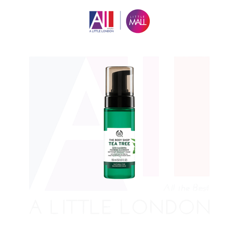 Sữa rửa mặt tạo bọt The Body Shop Tea Tree Skin Clearing Foaming Cleanser 150ml (Bill Anh)
