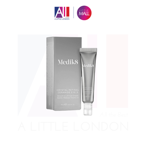 [KHÔNG VỎ] Kem mắt Medik8 Crytal Retinal Ceramide Eye 3 - 15ml (Bill Anh)